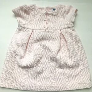 Beautiful Janie and Jack  light pink baby dress